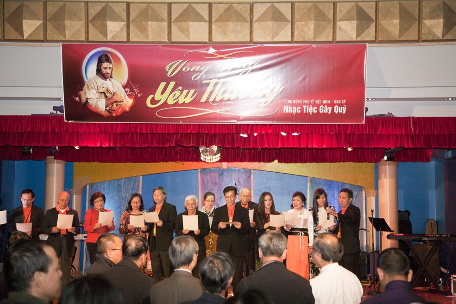Gây quỹ bác ái năm 2014
